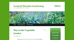 Desktop Screenshot of centralfloridagardening.com