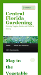 Mobile Screenshot of centralfloridagardening.com
